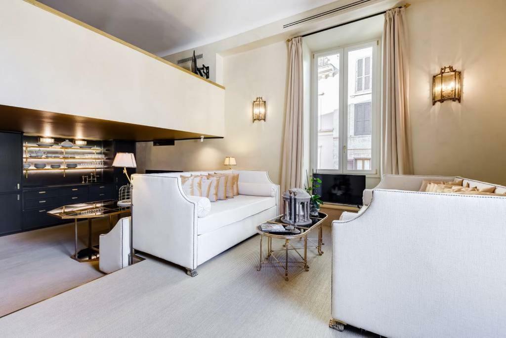 Luxurious Loft Facing The Pantheon Semesterbostad